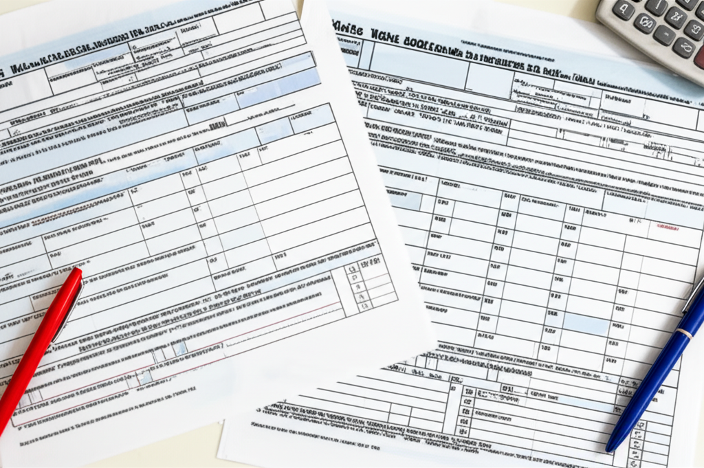 A visual representation of tax forms in Malta